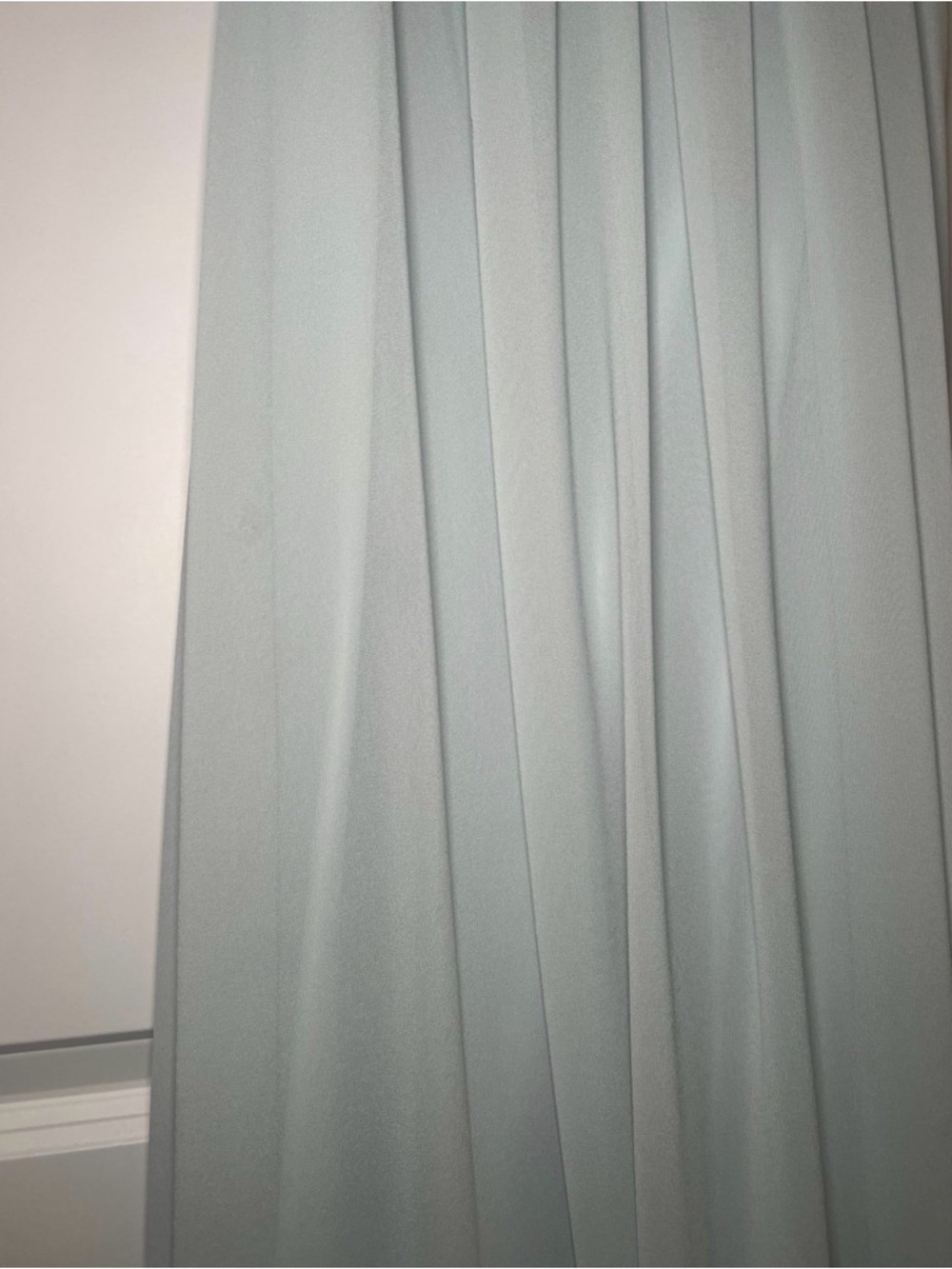 Bill Levkoff Pale Blue Spaghetti Strap Maxi Dress - Picture 4 of 7